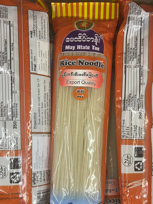 Mohinga Noodle-May Htat Tan (500g)မုန့်ဟင်းခါးဖတ်ခြောက်