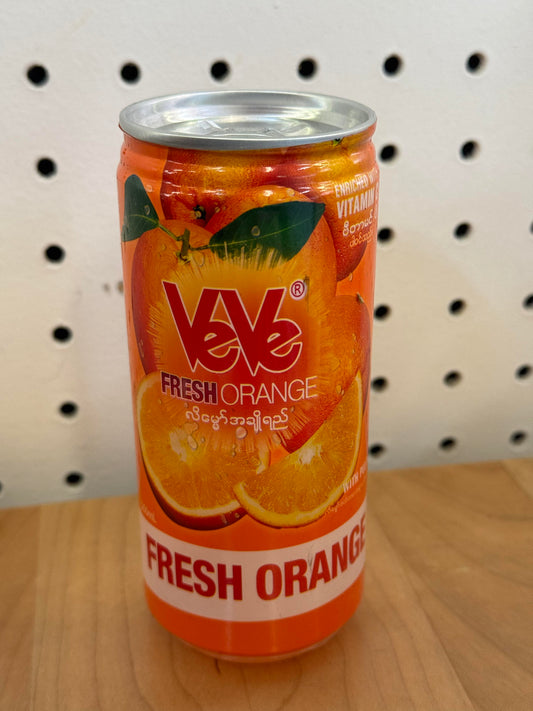 Ve Ve - Fresh Orange Juice- ဗွီဗွီ- လိမ္မော်သီးအချိုရည်