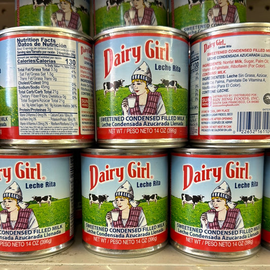 Condensed Milk- Dairy Girl 14 oz နို့ဆီ